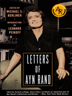 Letters of Ayn Rand - ebook